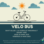 Vélo bus - Saint-Gilles > La Chappelle Thouarault
